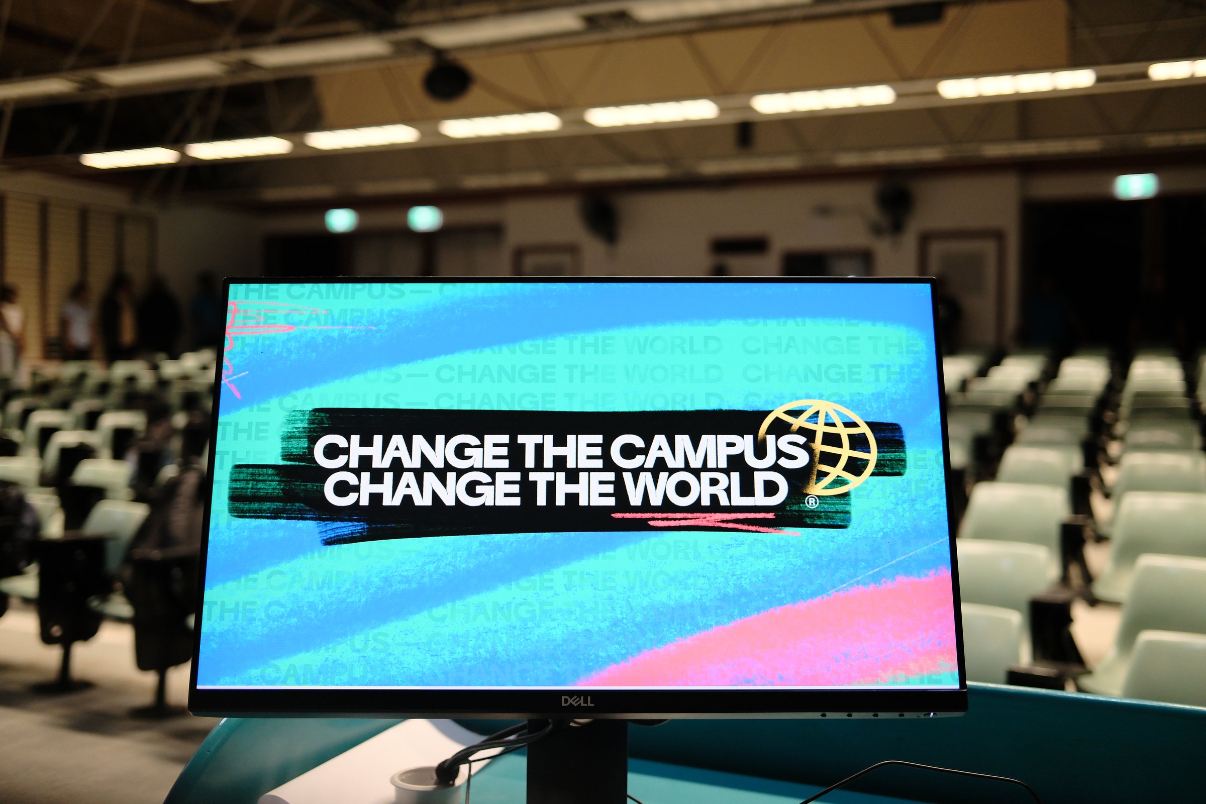Change the campus, change the world presentation